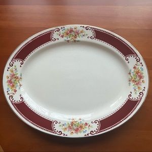 LARGE VINTAGE HOMER LAUGHLIN PLATTER